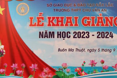 LỄ KHAI GIẢNG NĂM HỌC 2023-2024